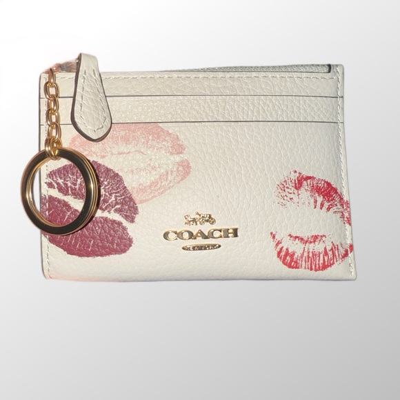 Coach Mini ID Skinny Case with Lips - Picture 2 of 5